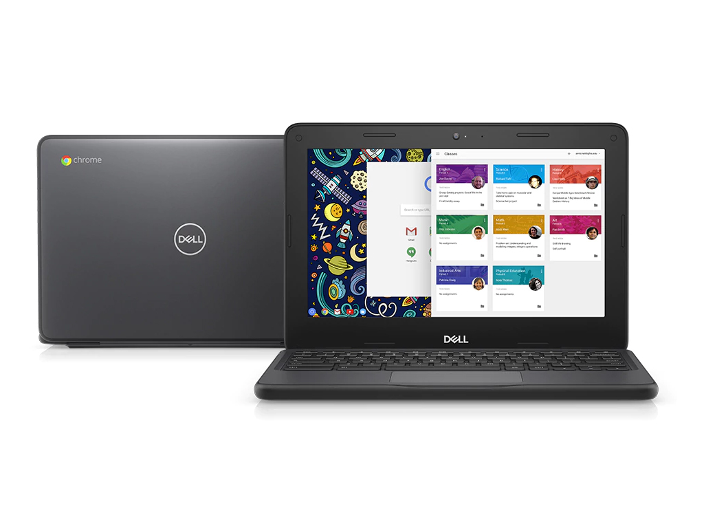 Dell Chromebook 3100 | 11.6" HD Display, Intel Celeron N4000 CPU, 4GB RAM, 16GB Storage, Google Chrome OS, Google Play Store