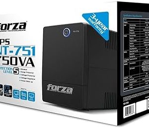 Forza NT-751 UPS Battery Backup & Surge Protector 750VA/375W - 6 Outlets