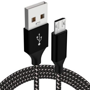 ArgomTech ARG-CB-0021 Dura Form USB to Micro USB 2.4A Charge & Sync Cable | 6ft/1.8m, 480Mbps Transfer Rate, Anti-Fray Braiding, Ultra Flexibility