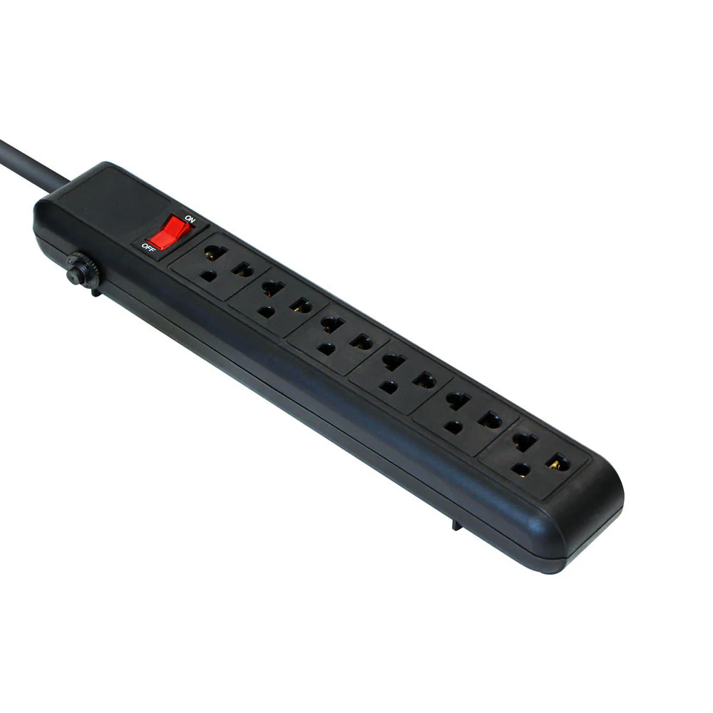 ArgomTech ARG-AC-0252 6-Outlets Power Strip | 110-220V, 3ft Cord - Image 3