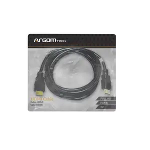 ArgomTech ARG-CB-1875 HDMI Cable | 10ft/3m, 4K Ultra HD Cable - 60Hz, 18Gbps, ARC Ready