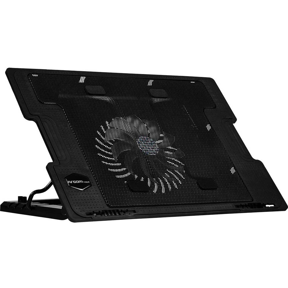 ArgomTech ARG-CF-1594 Adjustable Notebook Cooling Pad | Adjustable Heights, USB Powered