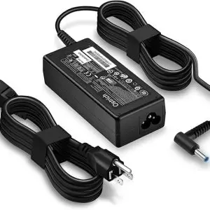 HP Small Pin Laptop Charger | Blue Tip, 45W/65W, 4.5mm, 19.5V