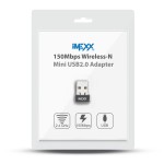 iMexx 300Mbps Wireless Mini 2.0 Wifi Adapter | 2.4Ghz, USB