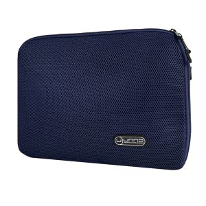 Unno Tekno CitySleek 15.6" Laptop Sleeve | BG2705BL Notebook Briefcase, Navy Blue