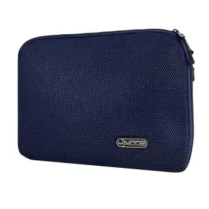 Unno Tekno CitySleek 15.6" Laptop Sleeve | BG2705BL Notebook Briefcase, Navy Blue