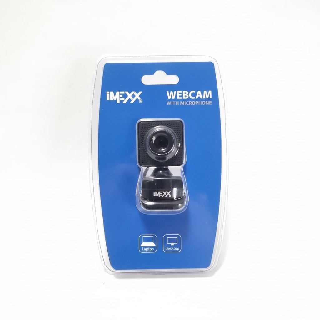 iMexx Webcam with Microphone | 720p, USB, Plug & Play