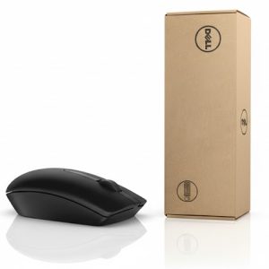 Dell Wireless Keyboard & Mouse Combo | KM5221WBKB, 2.4Ghz, 1600 DPI, Programmable Keys, Batteries & USB Receiver Included