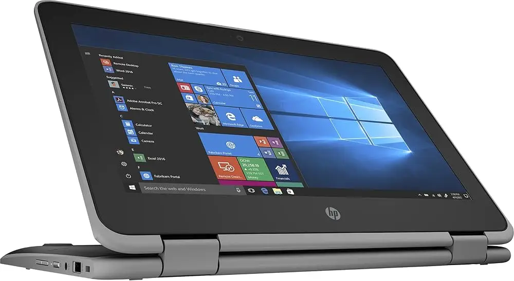 HP ProBook x360 11 G5 EE 2 in 1 Laptop | 11.6" HD Touch Display, Intel Celeron N4020 CPU, 4GB RAM, 64GB Storage, HDMI, Windows 11 Pro - Image 4