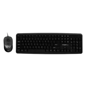 ArgomTech Wired Keyboard & Mouse Combo | USB, 800 DPI, English, Plug & Play