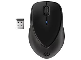 HP Comfort Grip Wireless Mouse | Black, 2.4Ghz Wireless Connectivity up to 30ft, Ambidextrous
