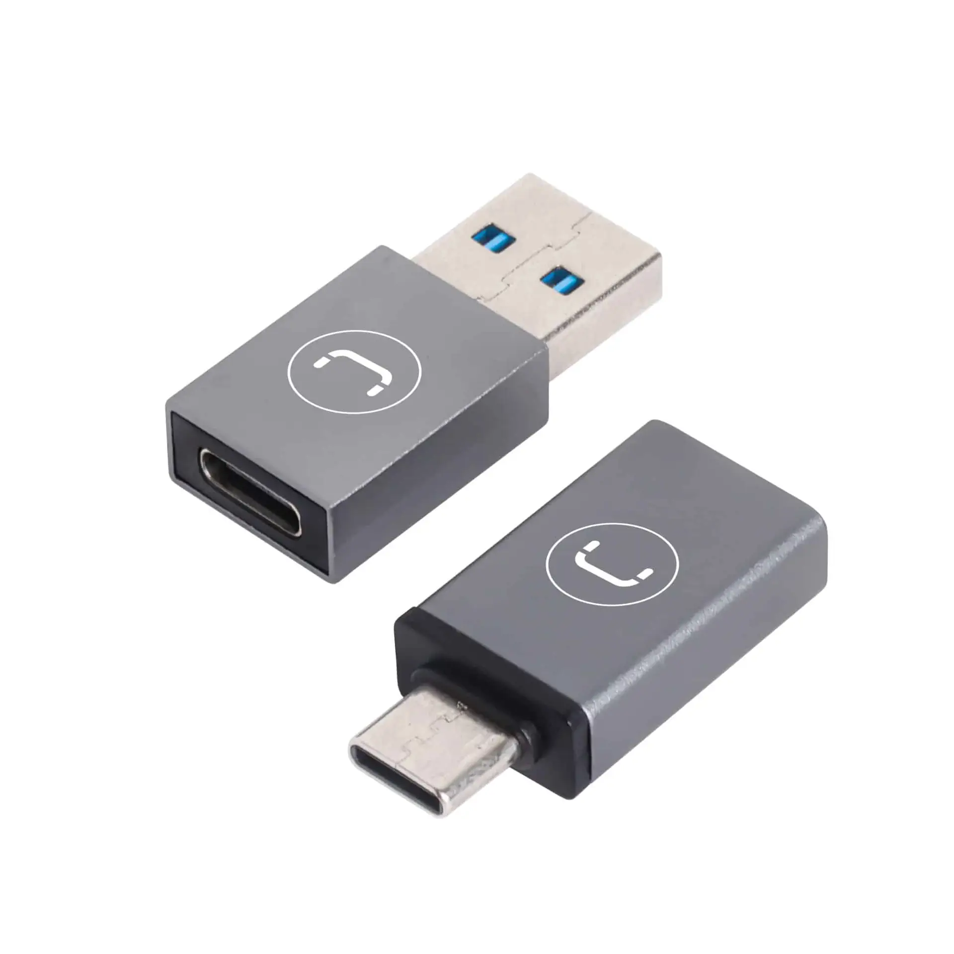 Unno Tekno AD4301GY USB-A & USB-C OTG Adapters | USB 3.0, 5Gbps Transfer Rate, Fast Charge up to 2.4A, Plug and Play - Image 2