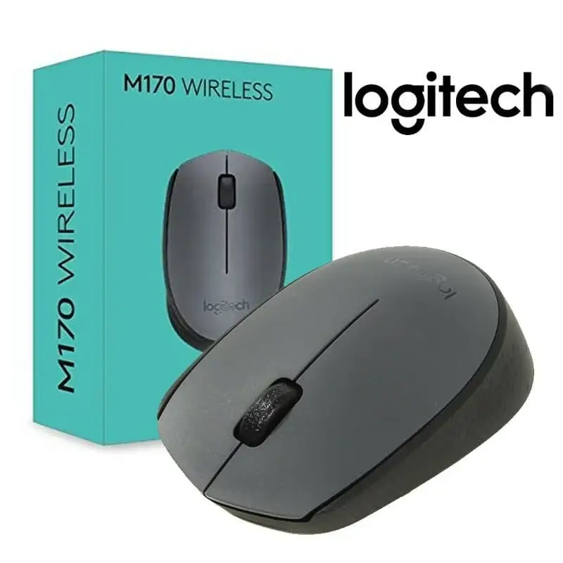 Logitech M170 Wireless Mouse | 10m / 33ft range, 12 month battery life, Plug & Play receiver