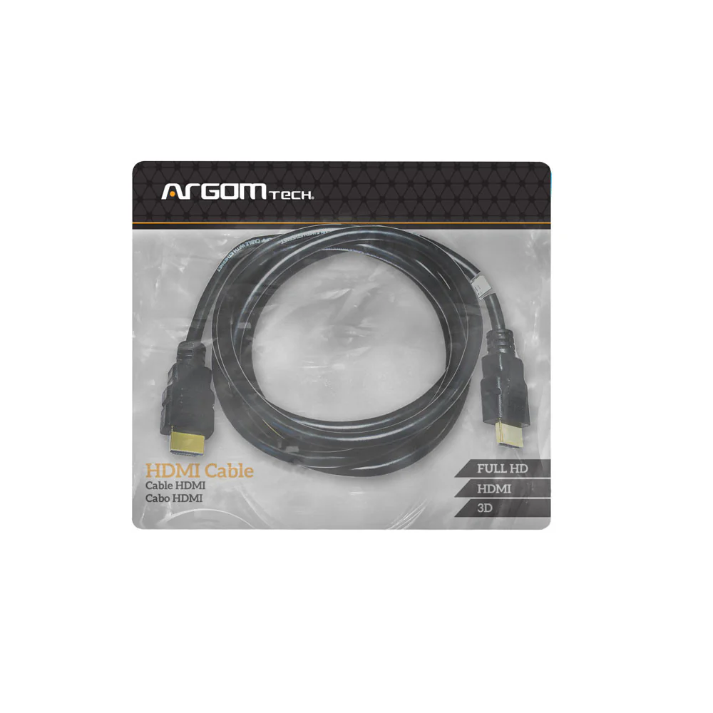 ArgomTech ARG-CB-1877 HDMI Cable | 15ft/4.57m, 4K Ultra HD Cable - 60Hz, 18Gbps, ARC Ready