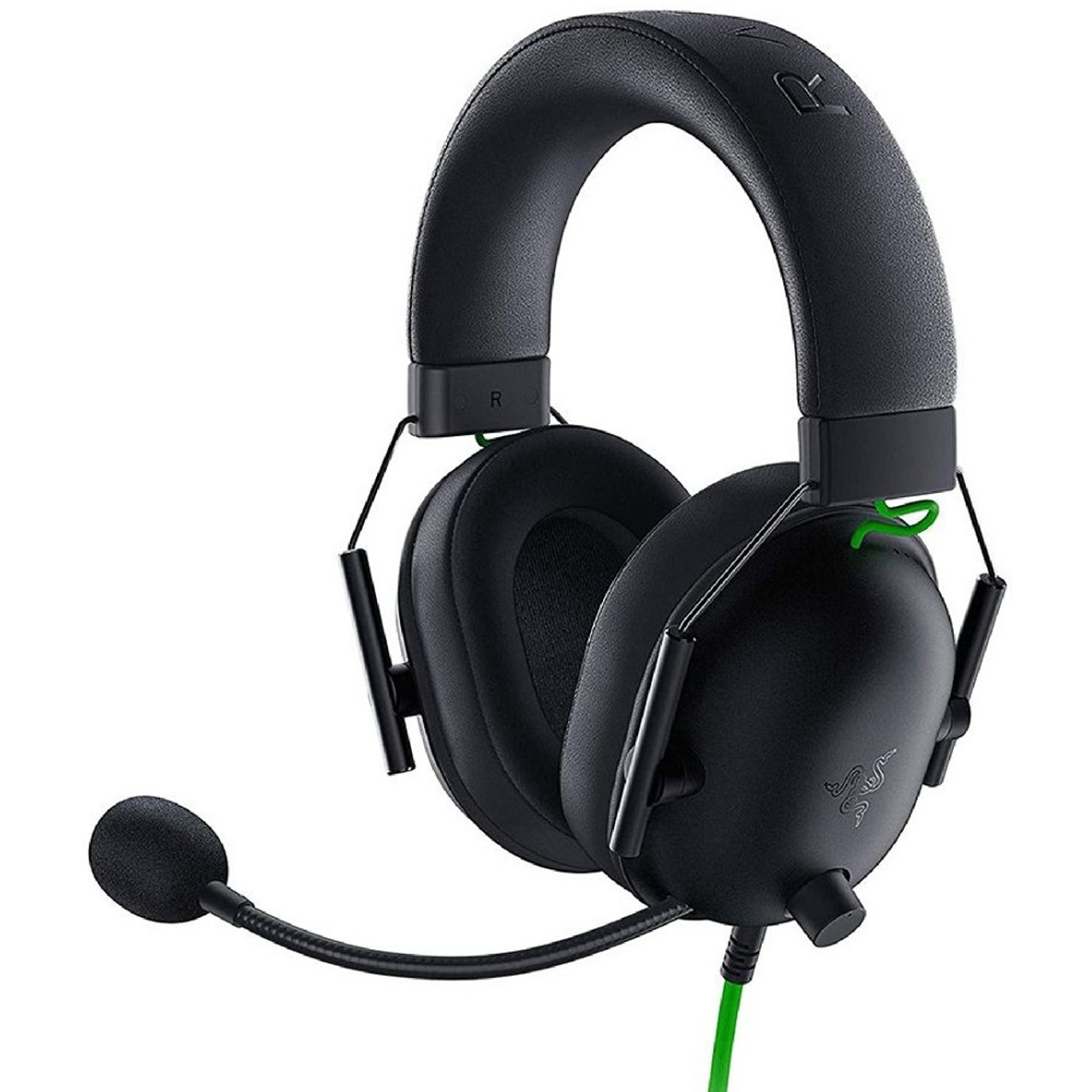 Razer BlackShark V2 X Multi-Platform Wired E-Sports Headset | Discord Certified, 7.1 Surround Sound, Razer TriForce 50mm drivers, Razer Hyperclear Cardioid mic, Advanced passive noise cancellation, Lightweight design with memory foam ear cushions, Black - Image 2