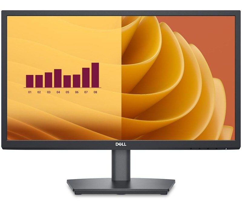 Dell E2225HS 22" Monitor | 22" FHD, 75Hz Refresh Rate, 1920 x 1080, HDMI, Display Port & VGA, Adjustable