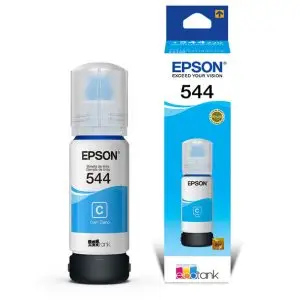 Epson T544220-AL 544 Cyan Ink Bottle | 65ml