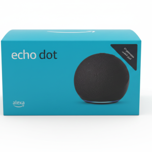 Amazon Echo Dot 5th Gen 2022 Smart Speaker | With Alexa, Bigger Vibrant Sound, Helpful Routines, Great for Bedrooms, Dining Rooms and Offices