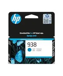 HP 4S6X5PL 938 Cyan Ink Cartridge