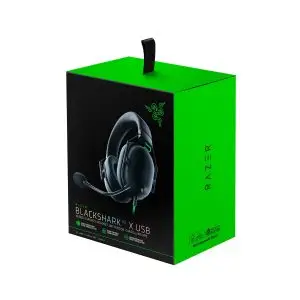 Razer BlackShark V2 X Multi-Platform Wired E-Sports Headset | Discord Certified, 7.1 Surround Sound, Razer TriForce 50mm drivers, Razer Hyperclear Cardioid mic, Advanced passive noise cancellation, Lightweight design with memory foam ear cushions, White
