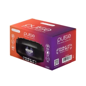 Unno Tekno SP9209BK Pulse TWS Speaker | 5W, LED Lights, Hands-Free Calling, Radio