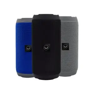 Unno Tekno SP9213BL Bullet TWS Speaker | 10W, Hands-Free Calling, Radio, Blue