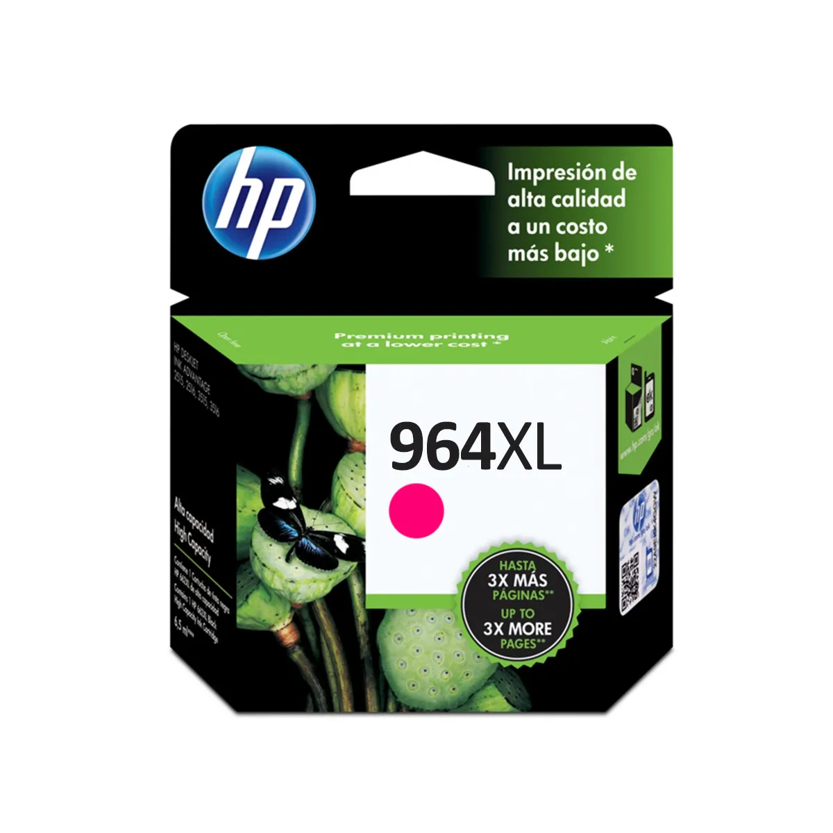 HP 3JA55AL 964 XL Magenta Ink Cartridge - Image 2