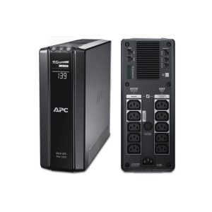 APC 1500VA 865 Watts Battery Backup UPS | 10 Outlets, 120V, Automatic Voltage Regulation, LCD Display, Black