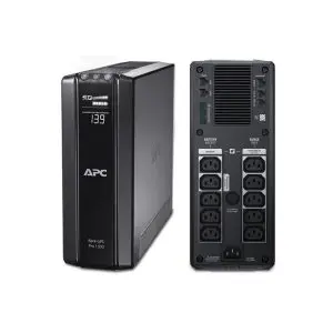 APC 1500VA 865 Watts Battery Backup UPS | 10 Outlets, 120V, Automatic Voltage Regulation, LCD Display, Black