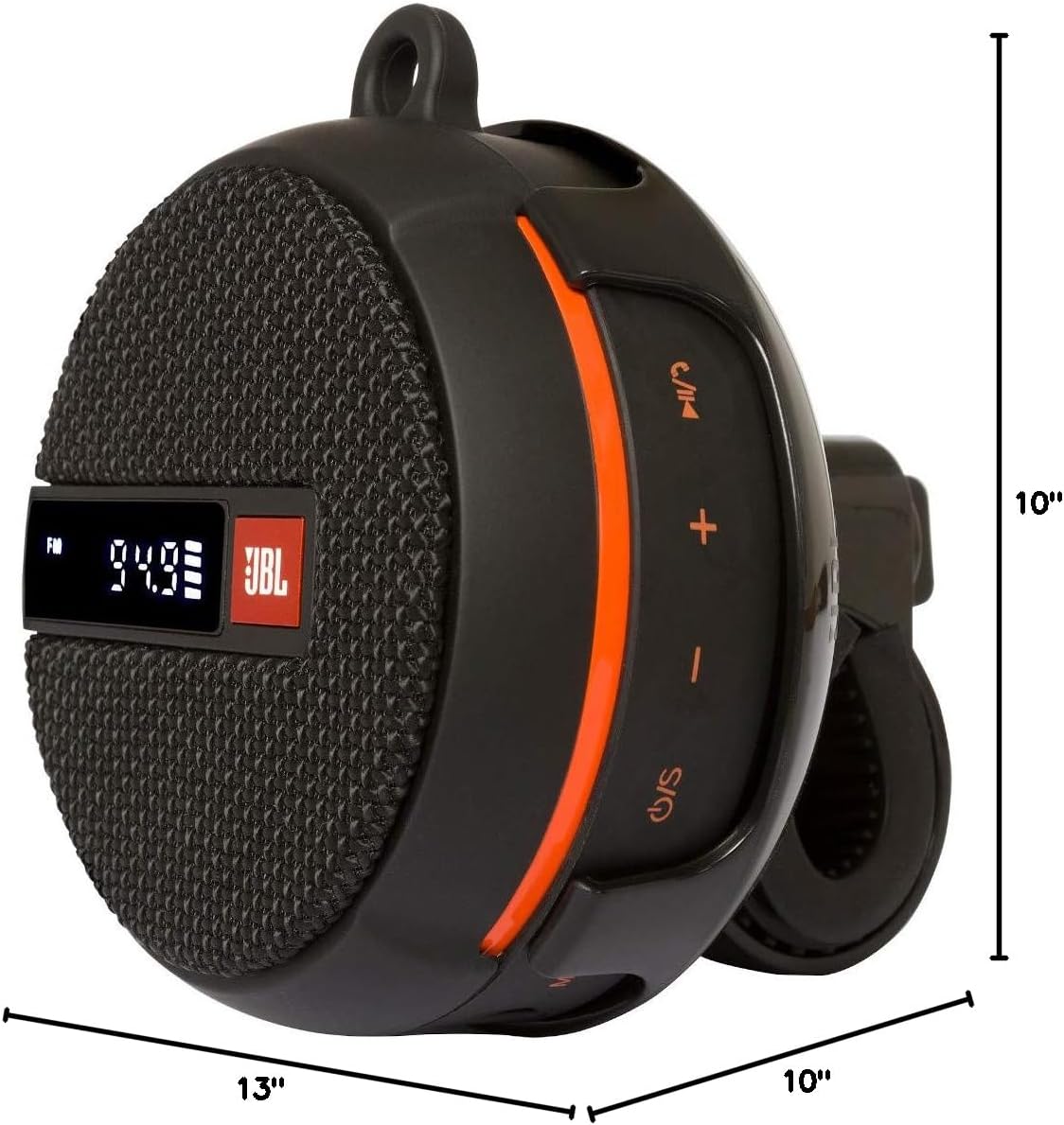 JBL Wind 2 Speaker 2 in 1 FM & Bluetooth Handlebar Speaker 100 | Waterproof IPV7, 10 Hours Battery Life, Hands-Free Calling - Image 10