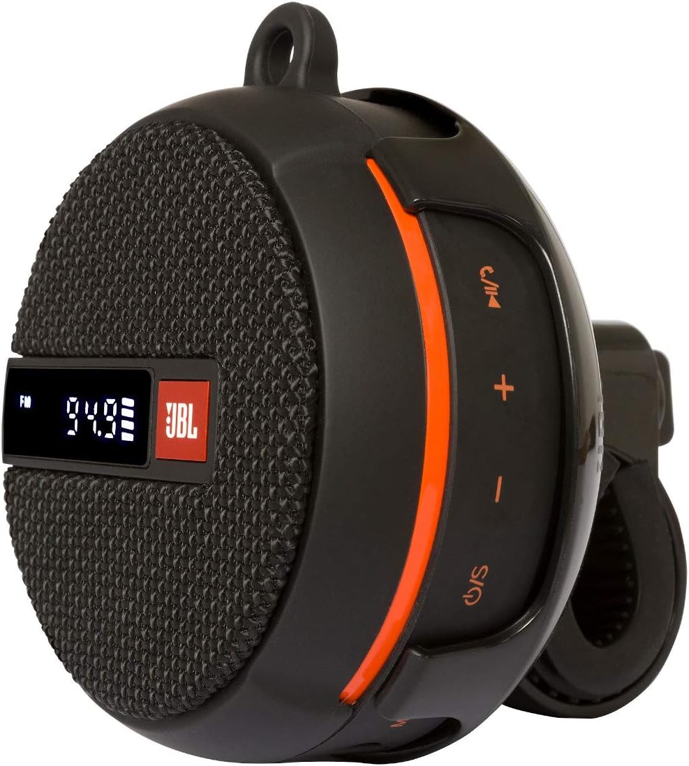 JBL Wind 2 Speaker 2 in 1 FM & Bluetooth Handlebar Speaker 100 | Waterproof IPV7, 10 Hours Battery Life, Hands-Free Calling - Image 8