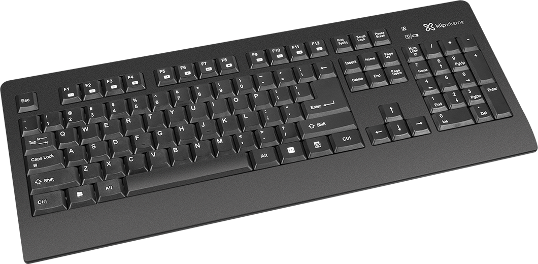 KlipXtreme KCK-265E Inspire Wireless Keyboard & Mouse Combo | 2.4Ghz Wireless, Ambidextrous, Ergonomic and Waterproof, Ultra Slim - Image 2