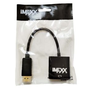 iMexx IME-19845 Display Port to HDMI Adapter | High Quality, Plug & Play