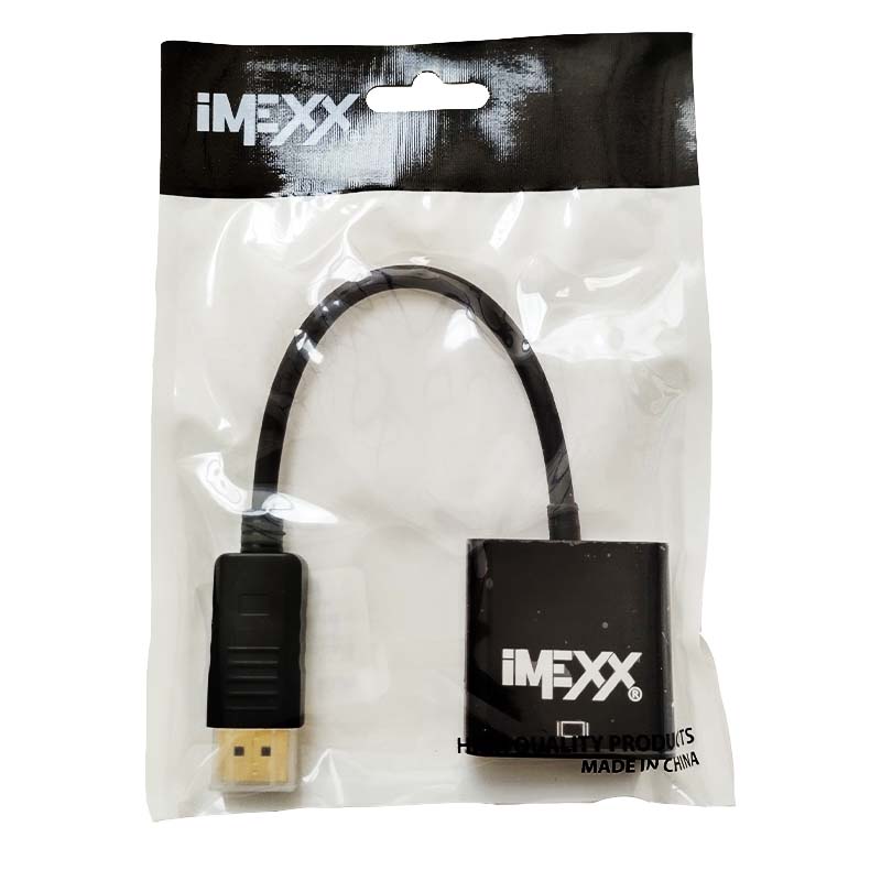 iMexx IME-19845 Display Port to HDMI Adapter | High Quality, Plug & Play