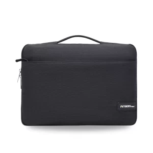 ArgomTech ARG-SL-0016BK Urban 13-14" Laptop Sleeve | Sturdy Handle, Padded Compartments, Shockproof Corners, Water Resistant, Black