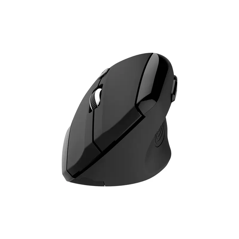 KlipXtreme KMW-390 EverRest Vertical Wireless Mouse | Vertical Design, Ergonomic, 2.4GHz Wireless, Adjustable speeds of 800/1200/1600 DPI, Black - Image 3