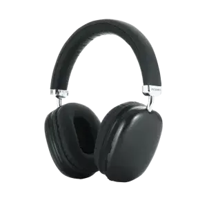 ArgomTech ARG-HS-2553BK Ultimate Sound Live Wireless BT Headset | Black, Ergonomic and Adjustable, Noise Reduction, Built in microphone, TF Card Slot, 40 Hours Playtime
