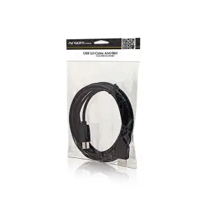 ArgomTech ARG-CB-0036 6ft USB Printer Cable | 1.8m/6ft, USB 2.0, Data transfer rates up to 480Mbps, Plug and Play