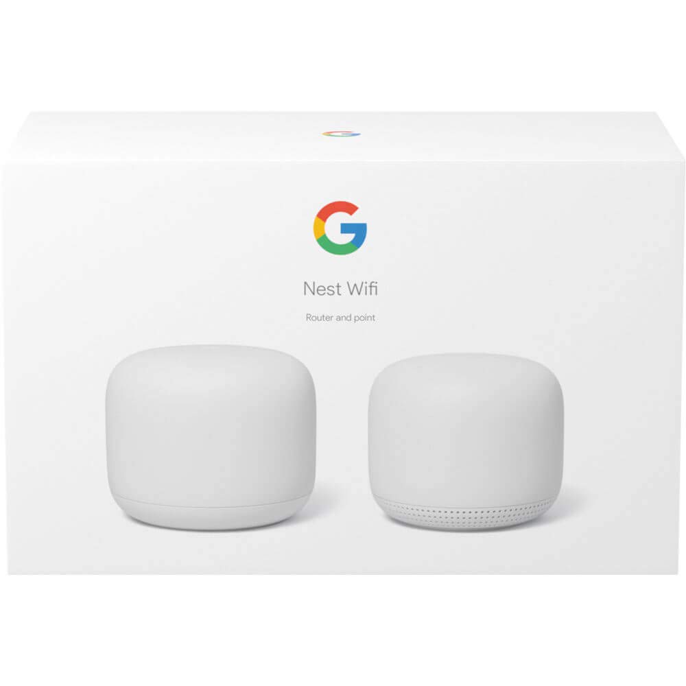 Google AC2200 H2D Snow Nest Wifi Router | Dual Band 2.4Ghz/5Ghz, Router and Add On Access Point Mesh Wi-Fi System - Image 3
