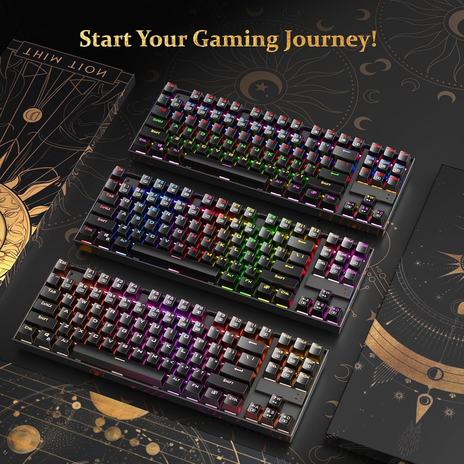 Redragon Kumara K552 Wired Mechanical Gaming Keyboard | High quality, LED backlit mechanical keyboard, Double injection keycaps, Full key conflict free Spill proof, W I N Keys can be disabled in gaming - Image 10