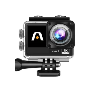 ArgomTech ARG-AC-9185BK Action Epic Cam 85 Camera | 4K/30FPS video, 20MP Photo, 160 degree super wide angle, IP68 Waterproof Casing