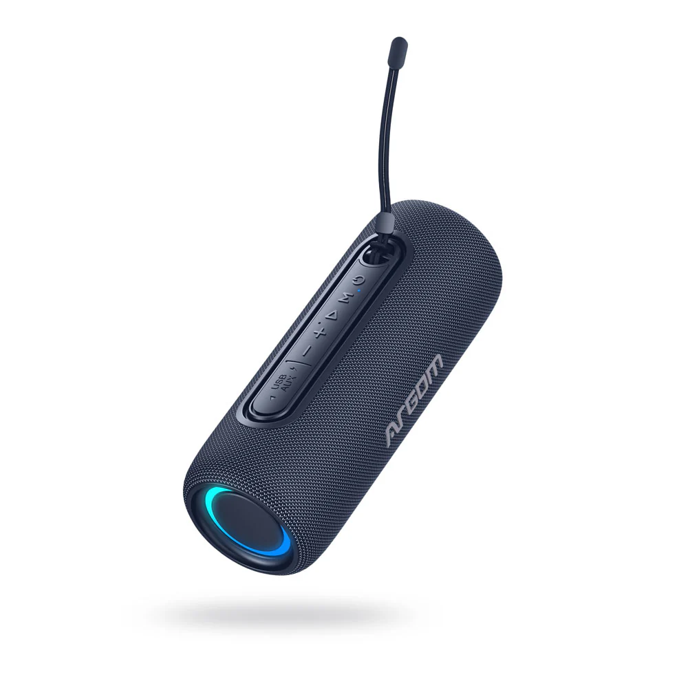 ArgomTech ARG-SP-3123BK Radyon X32 Portable Bluetooth Speaker | 20watts powerful base, Multicolour Light show, TWS, IPX5 Water Resistant & Dust Proof, Up to 10 hours, Black - Image 3