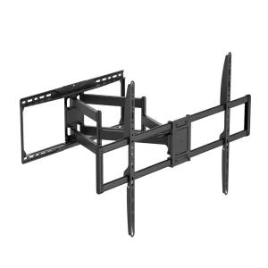 ArgomTech ARG-BR-1587 37"-80" Full Motion Double Arm TV Wall Mount | Compatible with LCD/LED, +5° ~ -15° adjustable tilting wall mount