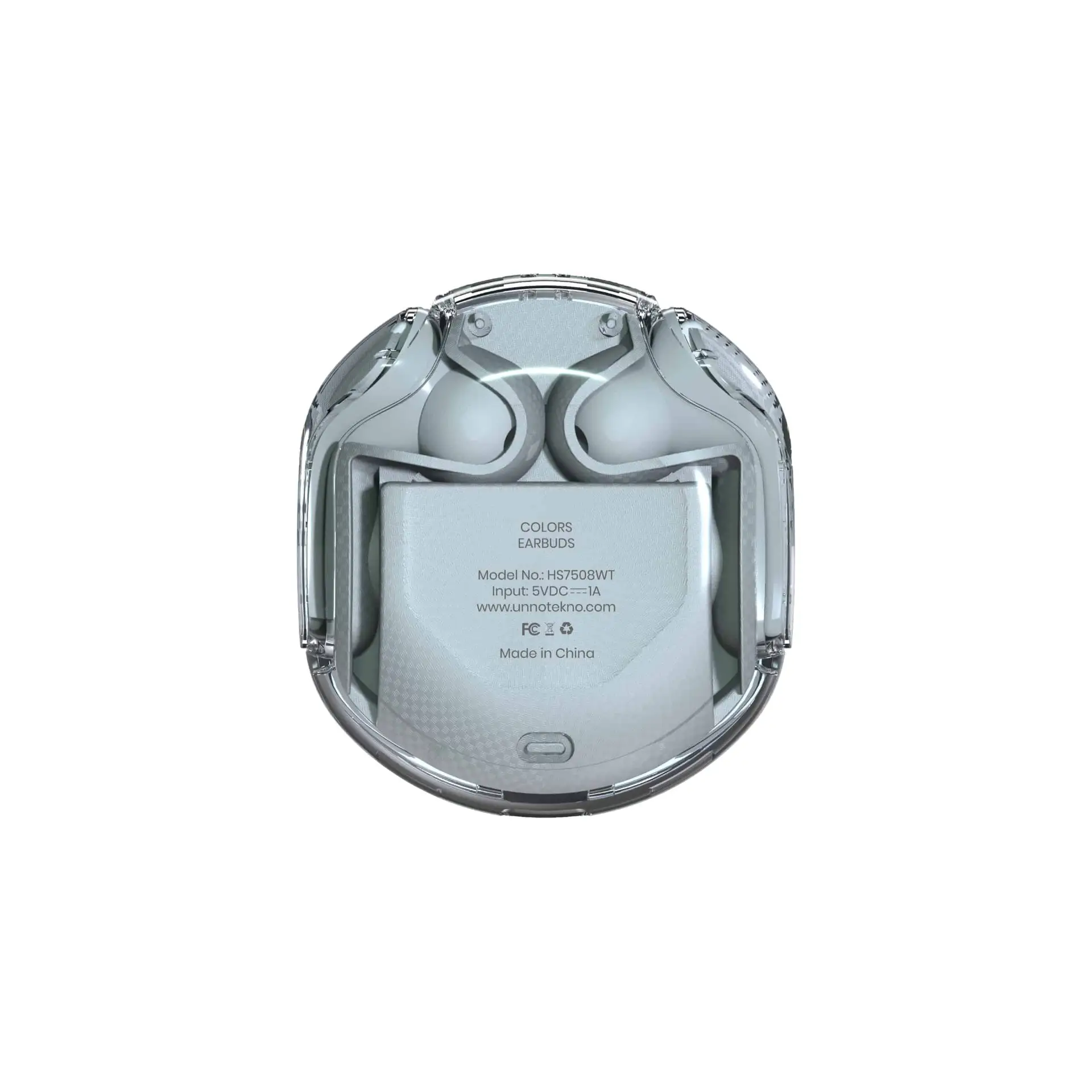 Unno Tekno HS7508BK Colours TWS Wireless Earbuds | Wireless music, HIFI Sound, Hands free calling, Voice Assistant - Image 3