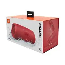 JBL Charge 5 Portable Bluetooth Speaker | Deep Bass, IP67 Waterproof and Dustproof, Up To 20 Hours of Playtime, Built-in Powerbank, Red