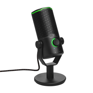 JBL Quantum Stream Microphone | Dual pattern premium usb microphone for streaming, recording and gaming