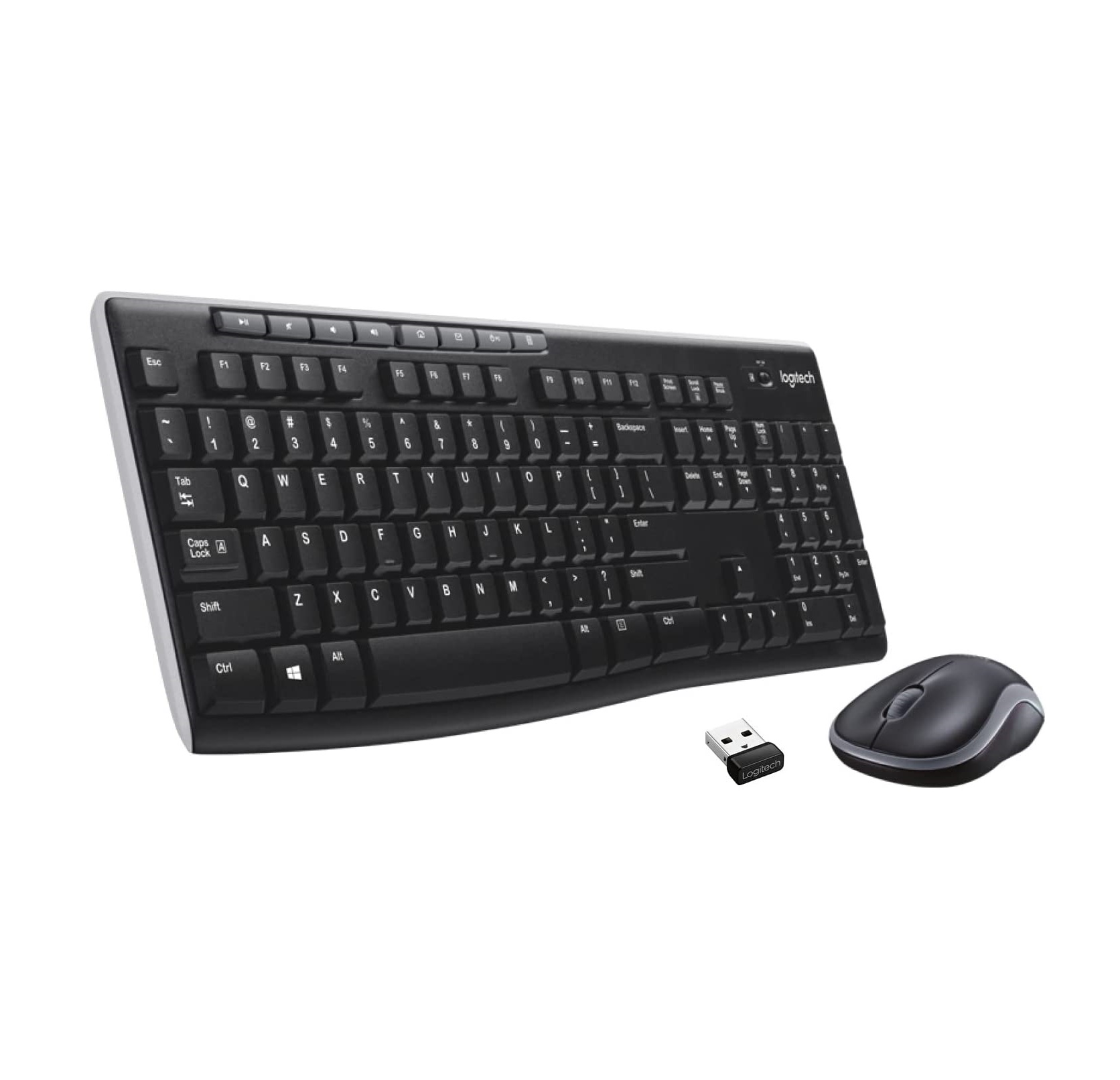 Logitech MK270 Wireless Keyboard & Mouse Combo | Spill Resistant, Adjustable, Batteries Included - Image 2