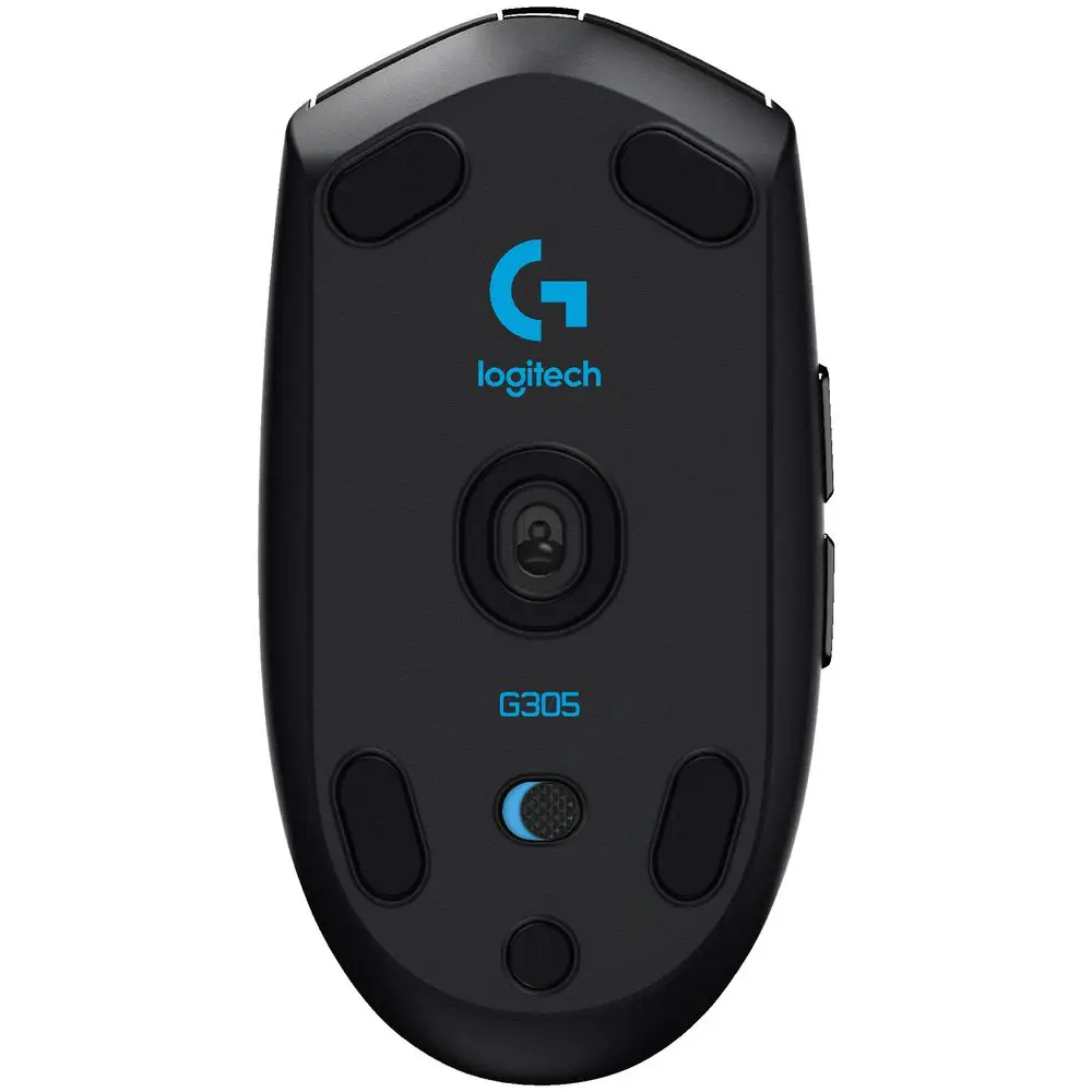Logitech G305 Lightspeed Wireless Mouse | Hero Sensor, 12,000 DPI, Lightweight, 6 Programmable Buttons, 250h Battery Life, On-Board Memory, PC/Mac - Black - Image 4