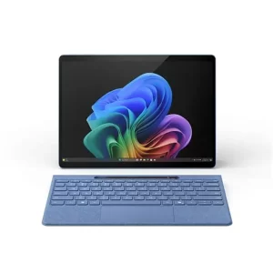 Microsoft Surface Pro 11 | 13" FHD Touch Display, Snapdragon X 10-Core X1P64100 CPU @3.40GHz, Snapdragon X Plus Qualcomm Hexagon NPU, Qualcomm Adreno X1-85 GPU, 16GB DDR5 RAM, 512GB SSD, Type C, Detachable Backlit Keyboard, Windows 11 Home 64bit, Blue