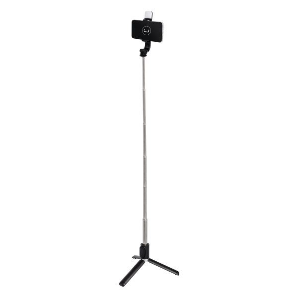 Unno Tekno PH1804BK Selfie Stick & Tripod Stand | Selfie Stick, Tripod, Wireless shutter, 360 degree, LED Light - Image 5